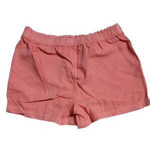 Cat & Jack Girls Pink Linen short With Button Accent Size 10/12